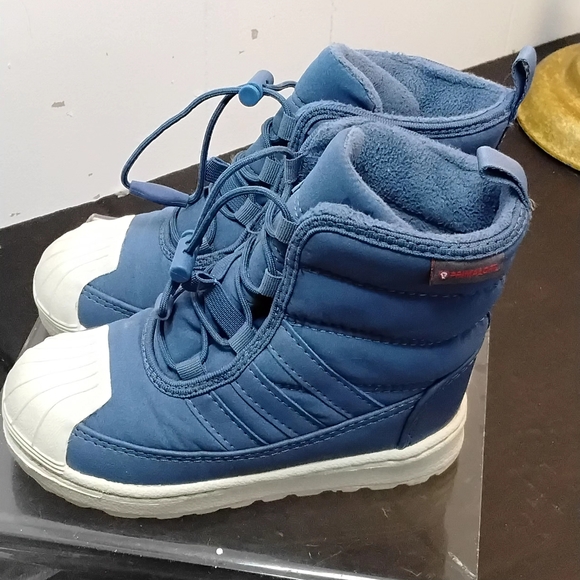 adidas Kids Blue Winter Boots - Picture 3 of 6